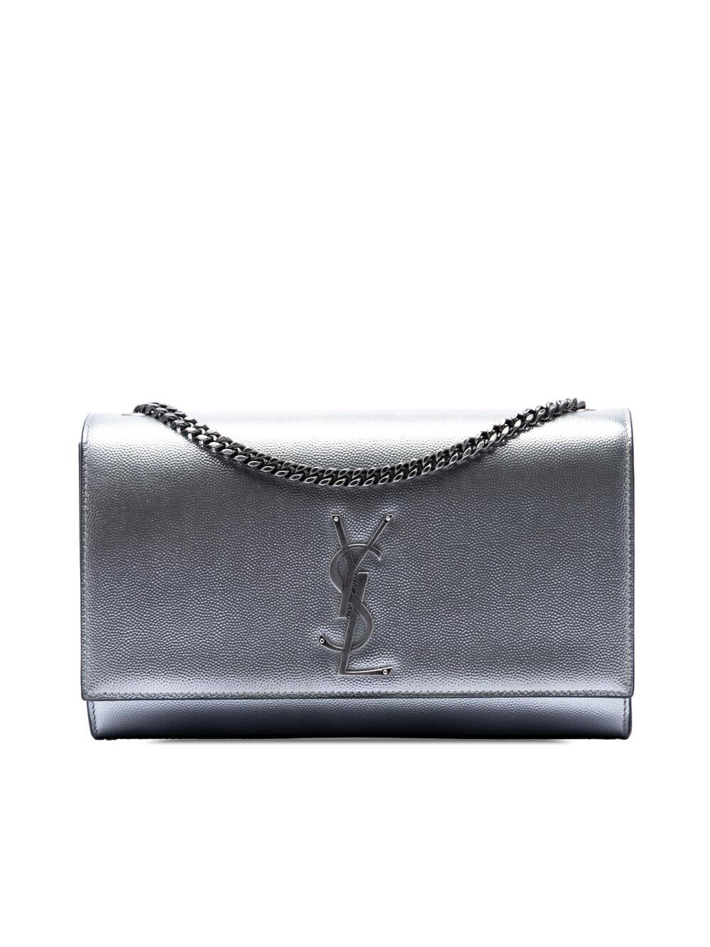 Saint Laurent Medium Metallic Grain De #339135S10B
